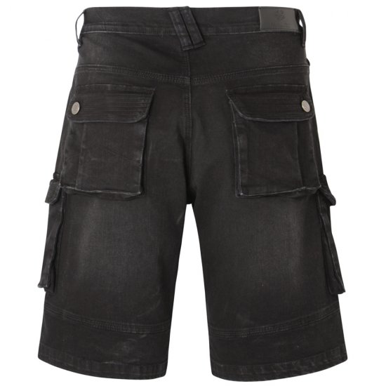 Kam Jeans Ivan Cargo Shorts Black - Shortsit - Shortsit, isot koot – W40-W60