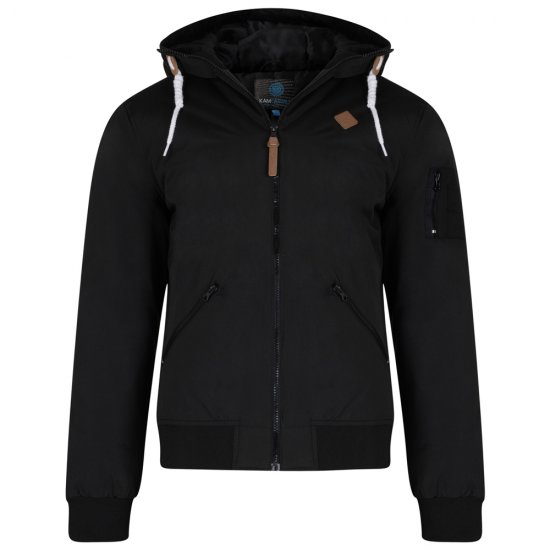 Kam Jeans KV76 Bomber Jacket Black - Takit - Miesten Takit, isot koot – 2XL – 12XL