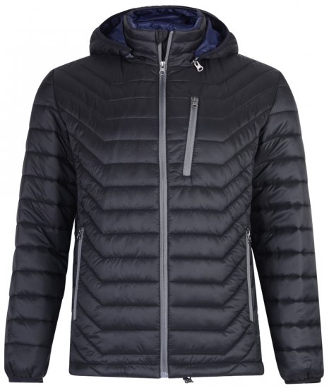 Kam Jeans KV90 Jacket Black - Takit - Miesten Takit, isot koot – 2XL – 12XL