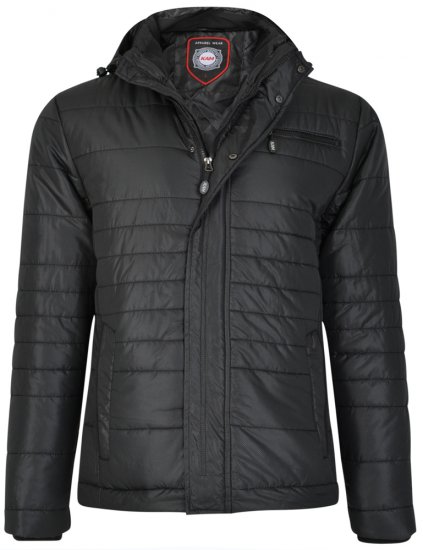 Kam Jeans KV94 Jacket Black - Takit - Miesten Takit, isot koot – 2XL – 12XL