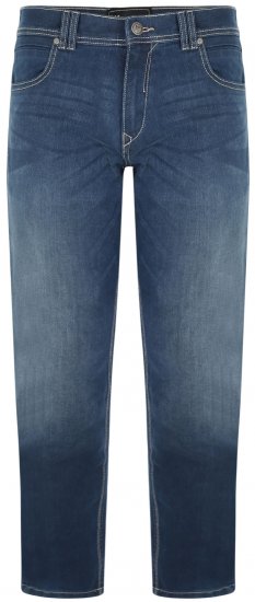 Kam Jeans VIGO Stretchjeans Dark Used - Farkut ja housut - Miesten isot farkut ja isot housut W40-W70