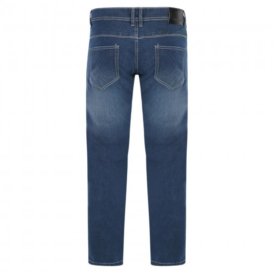 Kam Jeans VIGO Stretchjeans Dark Used - Farkut ja housut - Miesten isot farkut ja isot housut W40-W70