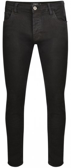 Kangol Declan Jeans Black Wash - Farkut ja housut - Miesten isot farkut ja isot housut W40-W70