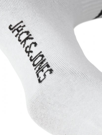 Jack & Jones Travis Tennissukat Valkoinen 3 paria - Alusvaatteet & uimavaatteet - Miesten Isot alusvaatteet 