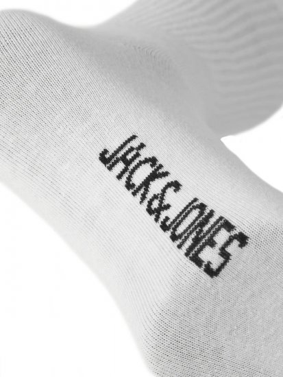 Jack & Jones Basic Tennissukat Valkoinen 5 paria - Alusvaatteet & uimavaatteet - Miesten Isot alusvaatteet 