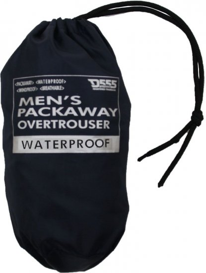 D555 Elba "Packaway" Sadehousut Tummansiniset - Urheiluvaatteet & ulkoilu - Miesten urheiluvaatteet isot koot