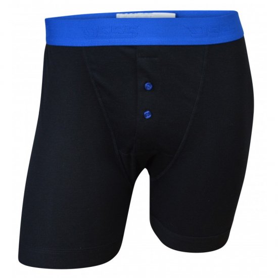 D555 Ranger Bokserit Mustat 2-Pack - Alusvaatteet & uimavaatteet - Miesten Isot alusvaatteet 