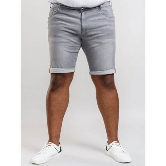 D555 Griffin Denim Shorts Grey - Shortsit - Shortsit, isot koot – W40-W60