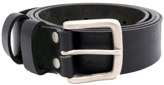 D555 Gavin Hand Crafted Real Leather Belt, 3,7cm - Vyöt - Pitkät vyöt W40-W70/2XL-8XL
