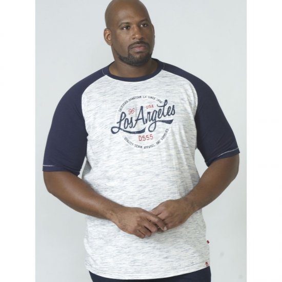 D555 Judson T-shirt Navy - T-paidat - Isot T-paidat 2XL – 14XL