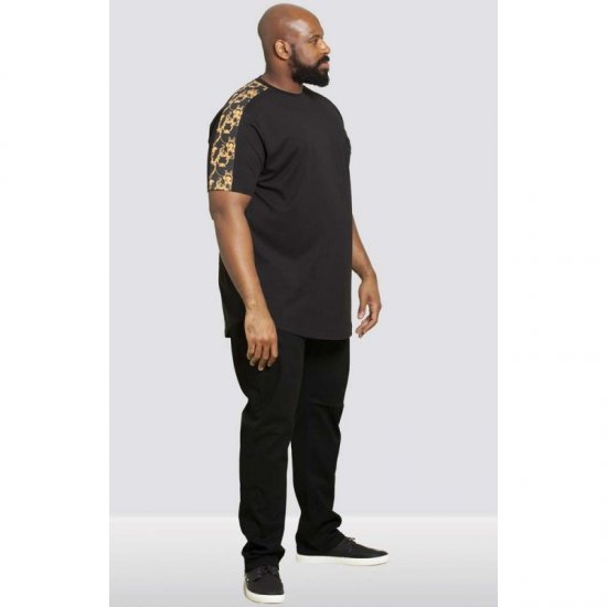 D555 Damien Couture T-shirt Black - T-paidat - Isot T-paidat 2XL – 14XL