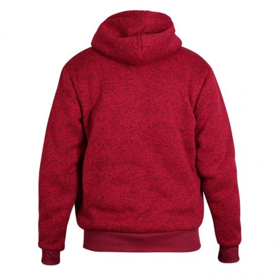 D555 Rylan Hoodie Red - Hupparit ja collegepaidat - Miesten hupparit ja collegepaidat isot koot