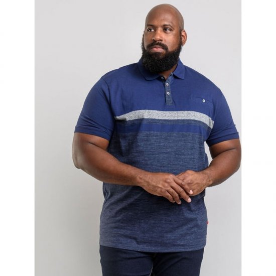 D555 Lawson Polo Navy - Pikeepaidat - Miesten isot pikeepaidat