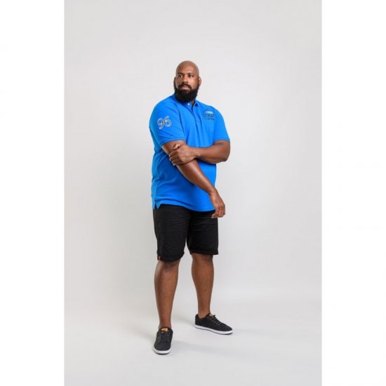 D555 Parker Polo Blue - Pikeepaidat - Miesten isot pikeepaidat