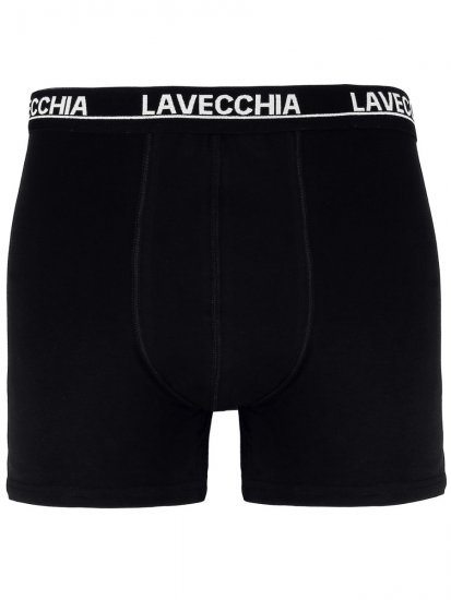 Lavecchia 1020 Boxershorts 3-pack Black/Charcoal/White - Alusvaatteet & uimavaatteet - Miesten Isot alusvaatteet 