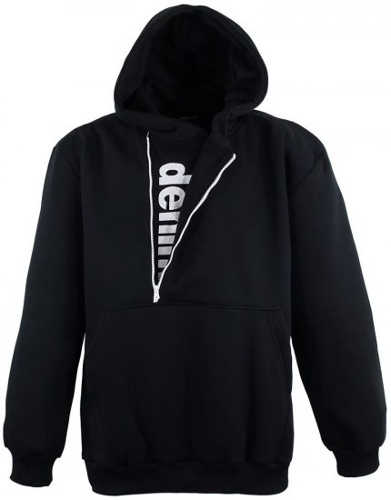 Lavecchia 214 Half-zip Hoodie Black - Hupparit ja collegepaidat - Miesten hupparit ja collegepaidat isot koot