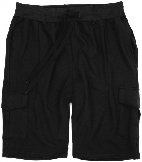 Lavecchia 2011 Cargo-pocket Sweatshorts Black - Collegehousut ja collegeshortsit - Miesten Isot collegehousut ja collegeshortsit