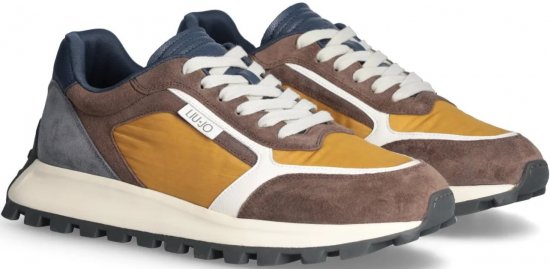 Liu Jo Running 02 Sneakers Brown/Blue/Tan - Miesten Kengät 40-52 - 