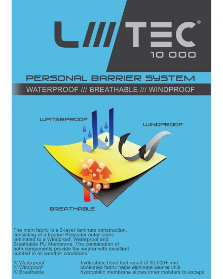 Leo Instow Breathable Executive Cargo Rain pants Hi-Vis Yellow - Työvaatteet - Miesten Työvaatteet Isot Koot - 2XL-10XL