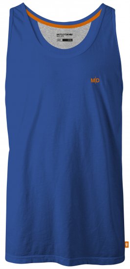 Motley Denim Madrid Tank top Royal Blue - T-paidat - Isot T-paidat 2XL – 14XL