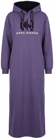 Nora Mikken MARI Maxi Hoodie Dress Purple - Hupparit ja collegepaidat - 
