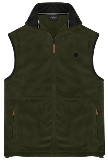 Double Outfitters MFT-7089 Sleeveless Fleece Vest Khaki - Takit - Miesten Takit, isot koot – 2XL – 12XL