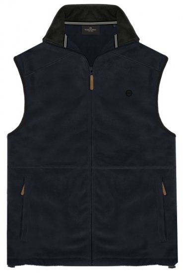 Double Outfitters MFT-7089 Sleeveless Fleece Vest Navy - Takit - Miesten Takit, isot koot – 2XL – 12XL