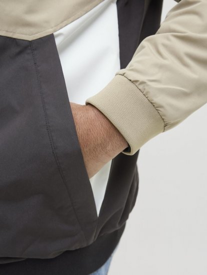 Jack & Jones Rush Bomber Hoodie Grey - Takit - Miesten Takit, isot koot – 2XL – 12XL