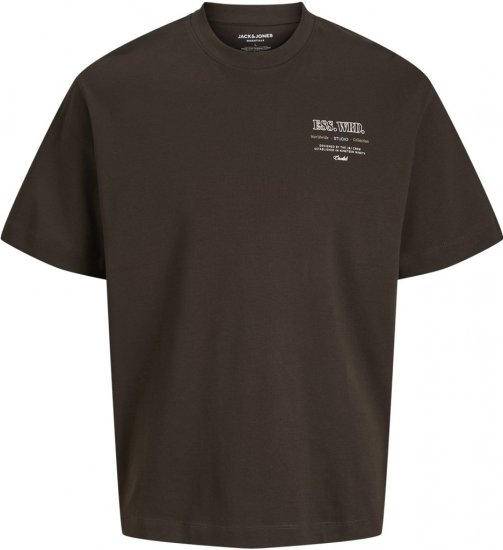 Jack & Jones Urban Edge Studio T-shirt Brown - T-paidat - Isot T-paidat 2XL – 14XL