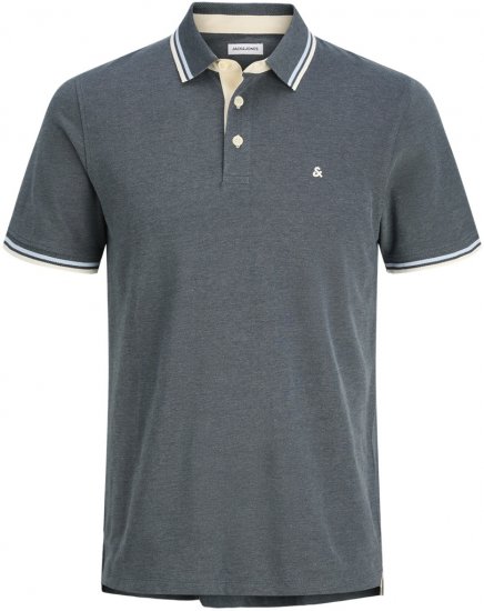 Jack & Jones Paulos Polo Short Sleeve Stormy Weather - Pikeepaidat - Miesten isot pikeepaidat