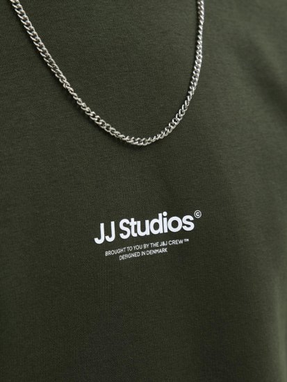 Jack & Jones Soho Sweatshirt Green - Hupparit ja collegepaidat - Miesten hupparit ja collegepaidat isot koot