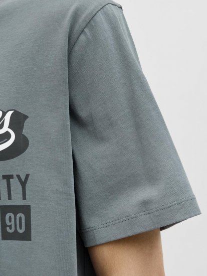 Jack & Jones Logo 2COL T-shirt Grey - T-paidat - Isot T-paidat 2XL – 14XL