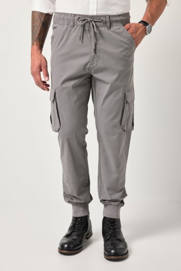 JP1880 Cargo Pants Flexnamic Modern Fit Grey - Farkut ja housut - Miesten isot farkut ja isot housut W40-W70