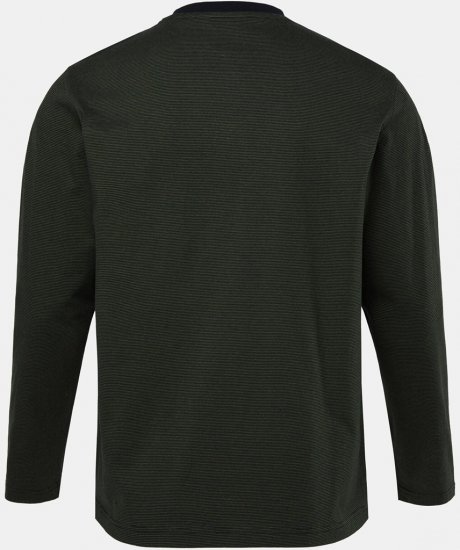 JP1880 Pyjamas Two-piece Striped Dark Green - Alusvaatteet & uimavaatteet - Miesten Isot alusvaatteet 