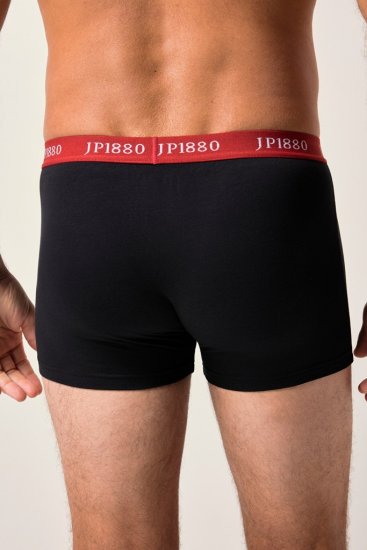 JP1880 FLEXNAMIC OEKO-TEX Boxer Shorts 2-Pack Black - Alusvaatteet & uimavaatteet - Miesten Isot alusvaatteet 