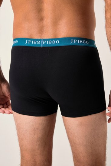 JP1880 FLEXNAMIC OEKO-TEX Boxer Shorts 2-Pack Black - Alusvaatteet & uimavaatteet - Miesten Isot alusvaatteet 