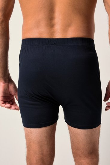 JP1880 OEKO-TEX Boxer Shorts Jersey 2-Pack Navy - Alusvaatteet & uimavaatteet - Miesten Isot alusvaatteet 