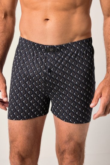 JP1880 OEKO-TEX Boxer Shorts Jersey 2-Pack Navy - Alusvaatteet & uimavaatteet - Miesten Isot alusvaatteet 