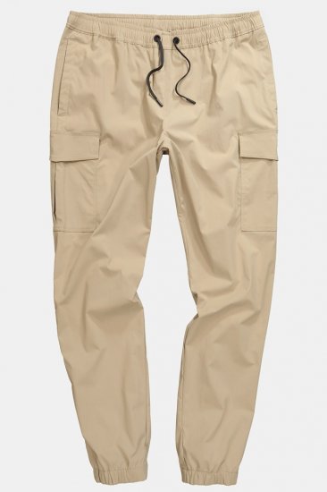 JAY-PI Cargo Pants Ribstop FLEXNAMIC® Beige - Farkut ja housut - Miesten isot farkut ja isot housut W40-W70