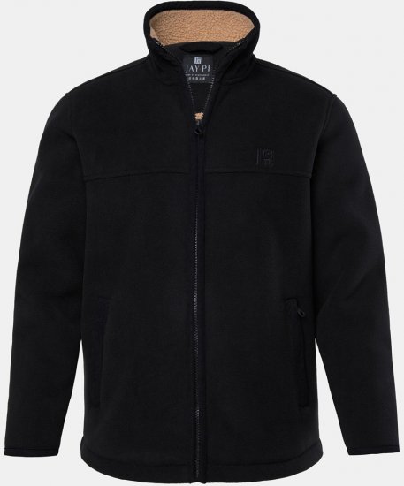 JAY-PI Level 4 Fleece Jacket Black - Urheiluvaatteet & ulkoilu - Miesten urheiluvaatteet isot koot