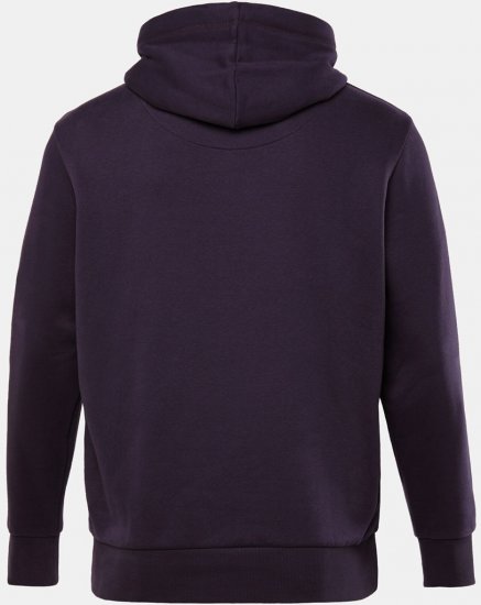JAY-PI Hoodie with Soft Brushed Interior Purple - Hupparit ja collegepaidat - Miesten hupparit ja collegepaidat isot koot