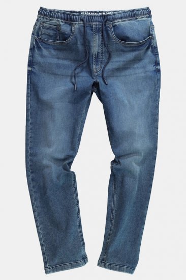 JP1880 FLEXNAMIC Straight Fit Jeans with Stretch Waist - Farkut ja housut - Miesten isot farkut ja isot housut W40-W70