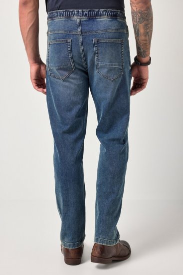 JP1880 FLEXNAMIC Straight Fit Jeans with Stretch Waist - Farkut ja housut - Miesten isot farkut ja isot housut W40-W70
