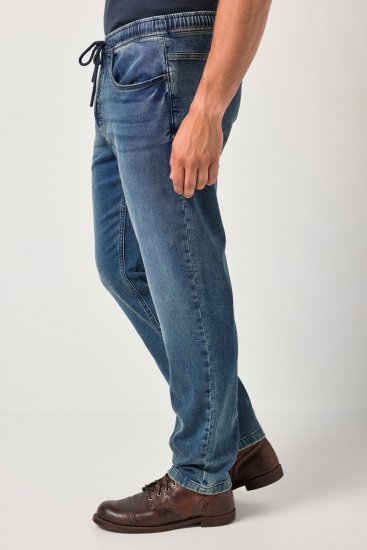 JP1880 FLEXNAMIC Straight Fit Jeans with Stretch Waist - Farkut ja housut - Miesten isot farkut ja isot housut W40-W70