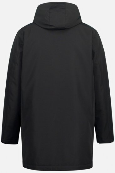 JP1880 Warm Parka with Wind Cuffs Black - Takit - Miesten Takit, isot koot – 2XL – 12XL