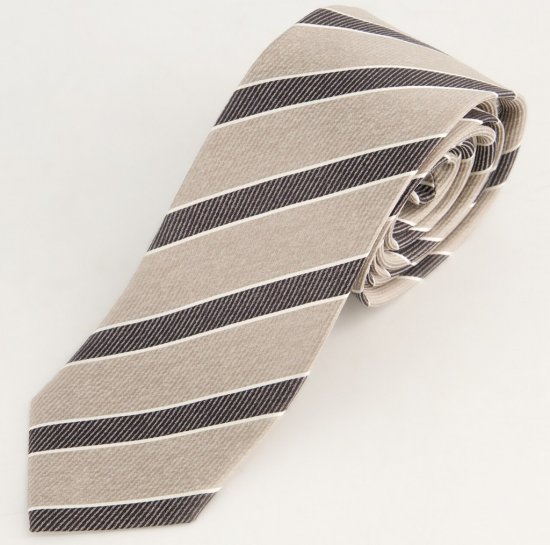JP1880 Silk Tie Extra Long with Stripes - Asusteet - 