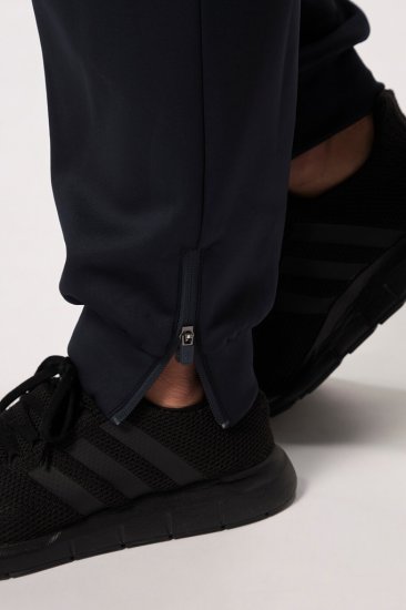 JAY-PI Tennis Tracksuit Pants Black - Collegehousut ja collegeshortsit - Miesten Isot collegehousut ja collegeshortsit