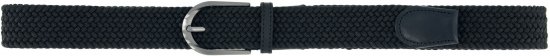 Ulla Popken Elastic Belt Black - Naisten vyöt isot koot - 