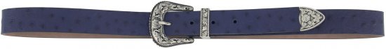 Ulla Popken Classic Belt Blue - Vyöt - 