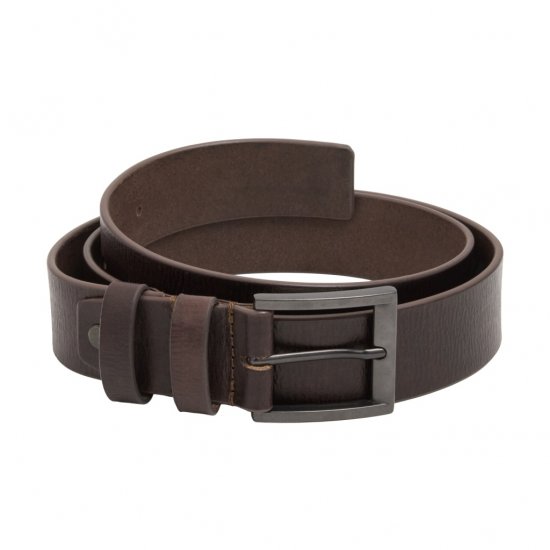 North Latitude Belt Dark Brown - Vyöt - Pitkät vyöt W40-W70/2XL-8XL
